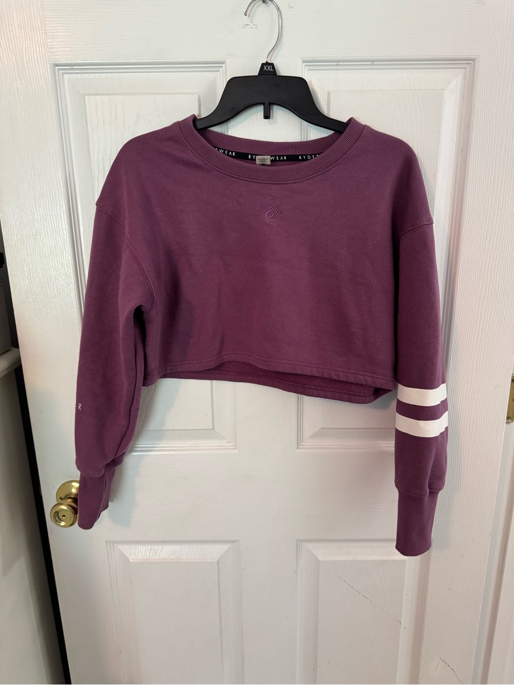 Ryderwear cropped sweatshirt